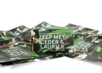 Werfzeep - botanische tuinen - ceder & laurier