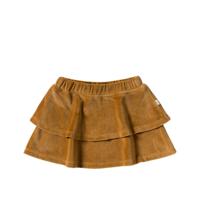 Your wishes winter rok meisjes - bruin - velvet, jersey
