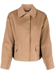 Federica Tosi veste à détails de franges - Tons neutres