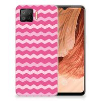 OPPO A73 4G TPU bumper Waves Pink