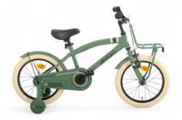 AMIGO 2Cool 16 Inch Jongens Terugtraprem Groen