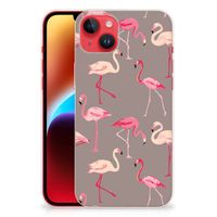 iPhone 14 Plus TPU Hoesje Flamingo - thumbnail