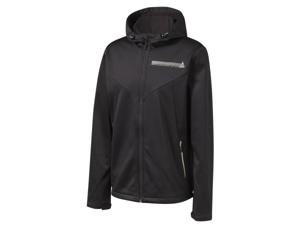 CRIVIT Heren softshelljas (L, Zwart)