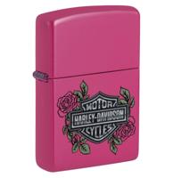 Zippo Aansteker Harley-Davidson Frequency - Roze