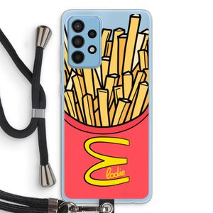 McElodie: Samsung Galaxy A52 Transparant Hoesje met koord