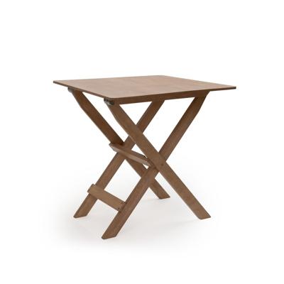 Barebones Ridgetop Wood Folding Table Tafel Bruin