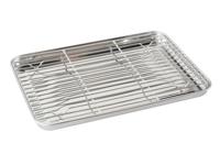 GRILLMEISTER RVS grillplaat (marineer schotel)