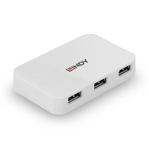 Lindy 43143 interface hub USB 3.2 Gen 1 (3.1 Gen 1) Type-A 5000 Mbit/s Wit