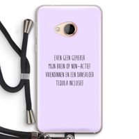 Tequila: HTC U Play Transparant Hoesje met koord