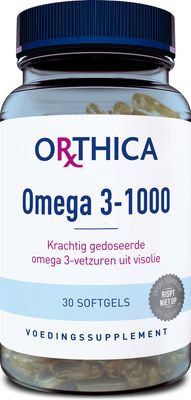 Orthica Omega 3-1000 Softgels