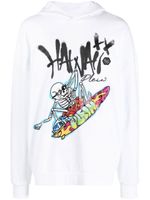 Philipp Plein hoodie à imprimé Hawaii - Blanc - thumbnail