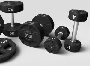 Lifemaxx PU dumbell 1 x 20kg