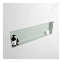 Wandnis Solid Surface Easy | In- en opbouw | 30x90x8 cm | 1 vak | Greey