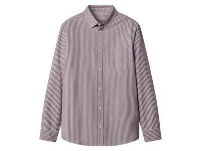 esmara Men Heren overhemd (Bordeaux/wit, XL) esmara Men Heren overhemd (Bordeaux/wit, XL)