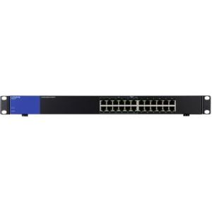 Linksys 24-poorts Gigabit PoE - desktopswitch (LGS124P)