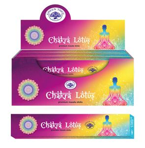 Green Tree Wierook Chakra Lotus (12 pakjes)