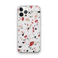 Terrazzo N°12: iPhone 12 Pro Max Transparant Hoesje