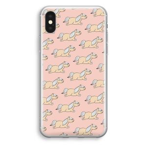 Ponys: iPhone XS Transparant Hoesje
