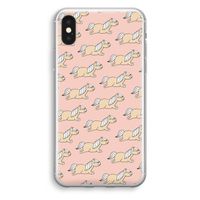 Ponys: iPhone XS Transparant Hoesje