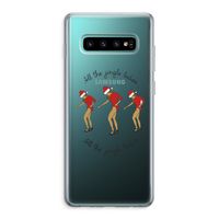 Jingle Ladies: Samsung Galaxy S10 Plus Transparant Hoesje