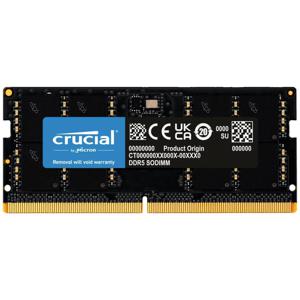 Crucial CT32G56C46S5 Werkgeheugenset voor laptop Retail DDR5 32 GB 1 x 32 GB On-die ECC 5600 MHz 262-pins SO-DIMM CL46 CT32G56C46S5