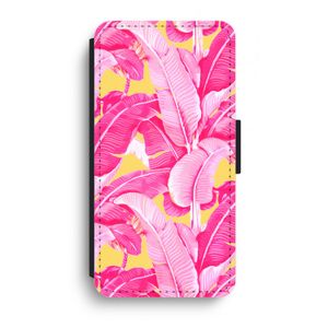 Pink Banana: iPhone XR Flip Hoesje