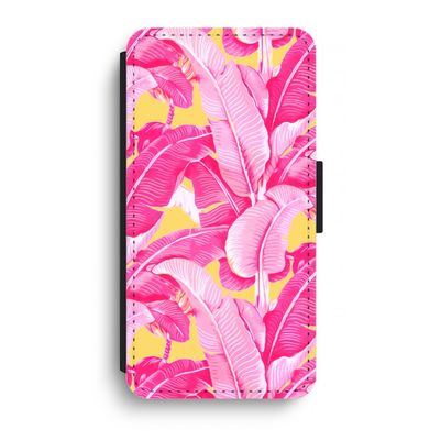 Pink Banana: iPhone XR Flip Hoesje