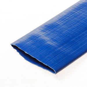 Brandweerslang blauw plat 100mm