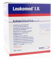 Leukomed IV pleisters 6 x 8cm (50 st)
