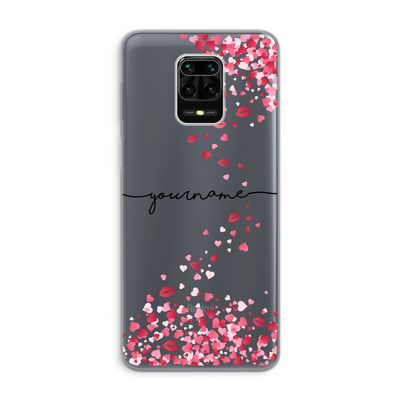 Hartjes en kusjes: Xiaomi Redmi Note 9 Pro Transparant Hoesje