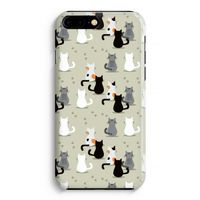 Katten: Volledig Geprint iPhone 7 Plus Hoesje