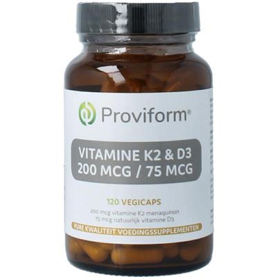 Proviform vitamine k2 200mcg & d3 75mcg
