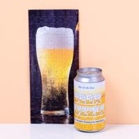 Bierpuzzel in blik (102 stukjes)