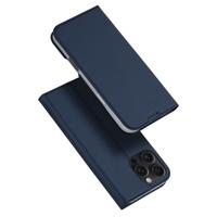 Dux Ducis iPhone 16 Pro Max hoesje - Slim bookcase - Blauw