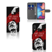 Samsung Galaxy A20e Portemonnee Hoesje Zombie Blood