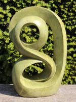 Natuursteen decoratie Sinuous, 55 cm