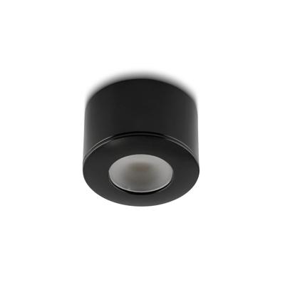 LED-opbouwspot Parma 3W 2700K zwart 12V