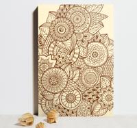 Canvas schilderij mandala Mandala geometrisch patroon