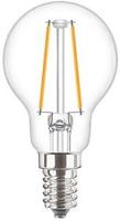 Philips LED kogel E14 2-25W 2700K filament helder - LED3727