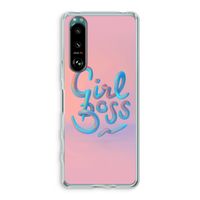 Girl boss: Sony Xperia 5 III Transparant Hoesje