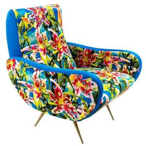 Seletti Toiletpaper Lounge fauteuil Flowers