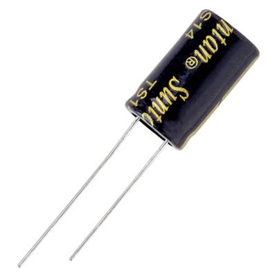 Suntan TS14011J221MSB0B0R Elektrolytische condensator 5 mm 220 µF 63 V 20 % (l x b) 17 mm x 10 mm 1 stuk(s)