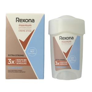 Rexona Deodorant stick max prot clean scent women