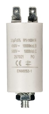 Fixapart W1-11004N Condensator 3.5 uf / 450 V + Aarde