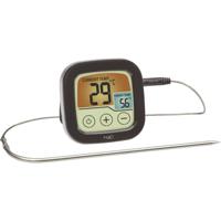 TFA Dostmann 14.1509.01 Barbecuethermometer Bewaking van kerntemperatuur, Met touchscreen, Kabelsensor Braden, Grillen - thumbnail