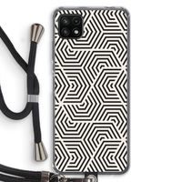 Magic pattern: Samsung Galaxy A22 5G Transparant Hoesje met koord