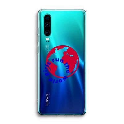 Run The World: Huawei P30 Transparant Hoesje
