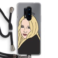 Mary Kate: OnePlus 8 Pro Transparant Hoesje met koord