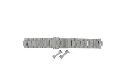 Horlogeband Seiko 8B92-0AK0 / SSG001P1 / M0Z4111J0 Staal 22mm