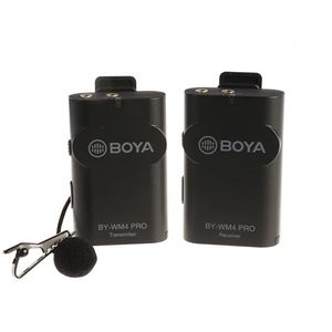 Boya 2.4 GHz Duo Lavalier Microfoon Draadloos BY-WM4 Pro-K1